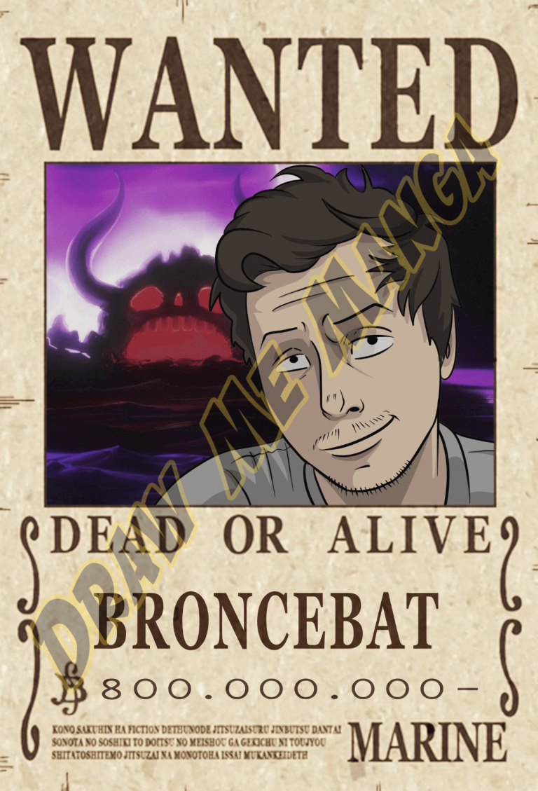 Get your own One Piece Wanted Poster - Draw Me Manga