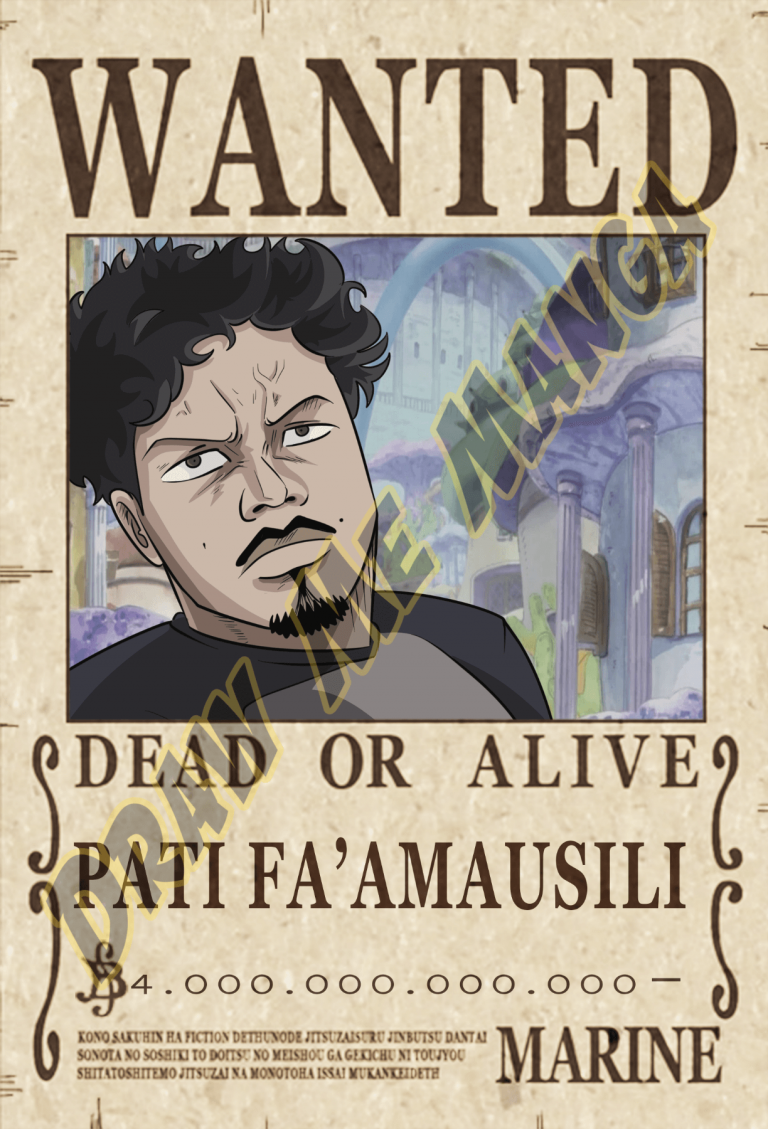 Get your own One Piece Wanted Poster - Draw Me Manga