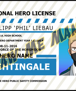 my hero academia hero license